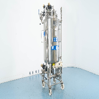 Precision Stainless 250 Liter Stainless Steel Jacketed Reactor w/ Agitation image 1